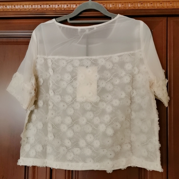 Jaspal Embroidery applique Tops - Picture 2 of 6